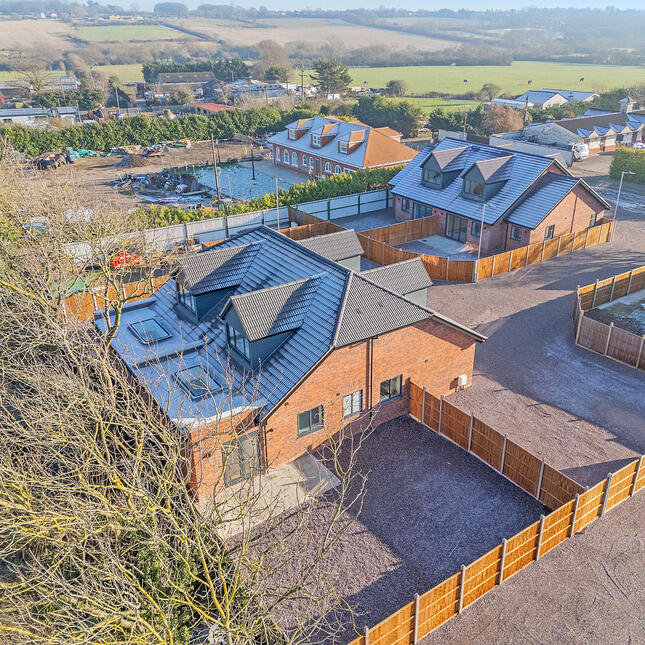 EPC sign-off and SAP calculations completed for the development of 4 single-storey, 5-bedroom semi-detached homes in Hornchurch, providing energy performance compliance for the completed new-build scheme.