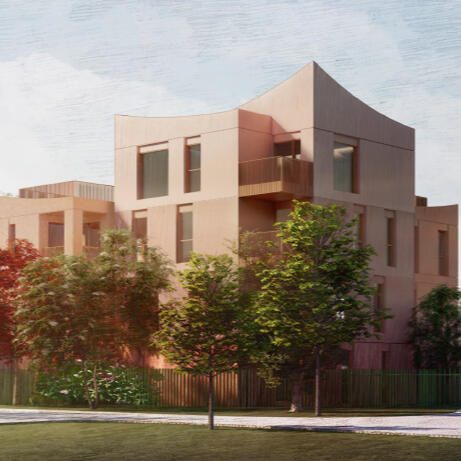 Section 73 application and tender set produced for an Ilford redevelopment, including a roof-level extension to create duplex accommodation for two apartments.